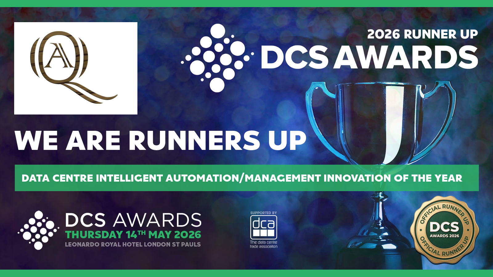 Runner Up Banner